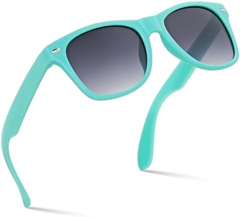 Retro Rewind Kids Sunglasses for Boys Girls Age 3-12 - Shatterproof UV400 Toddler Children Sun Glasses
