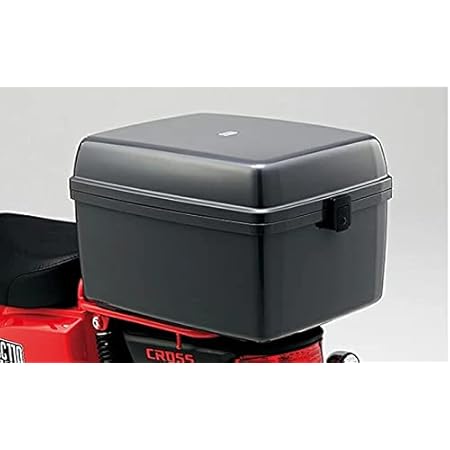 Amazon Honda ホンダ ビジネスボックス 簡易ロックタイプ スーパーカブ50 04 スーパーカブ110 Ja10 クロスカブ110 Ja10 専用取付ステ 付き トップケース リアボックス 車 バイク