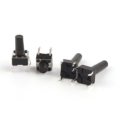 Interrupteur tactile 6x6x6mm bouton-poussoir momentané mini micro switch PCB panneau 20 pièces - 3