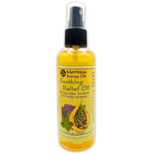 Moringa Soothing Relief Oil – Plant-Based Aromatic Blend, 3.4 oz Moringa Soothing Relief Oil – Plant-Based Aromatic Blend, 3.4 oz