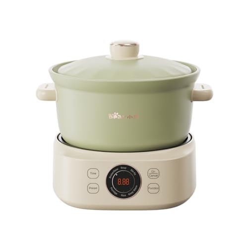 Bear Electric Clay Stew Pot