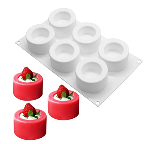 Moules Pudding en Silicone Gâteau- Lot de 9 3D Pour Glaçons Gelée Mousse Fondant Antiadhésif Moule à Pâtisserie Professionnel Cuisson Réutilisables Chocolat Pain,...