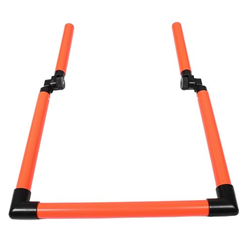 WHAMVOX Speed Hurdles Training Set Soccer Hurdles Agility Poles PVC Sports Gear Jump Drills