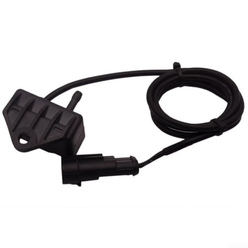 Medidor digital de temperatura del agua con sensor 1/8 NPT e indicador LED para motor 12V 3