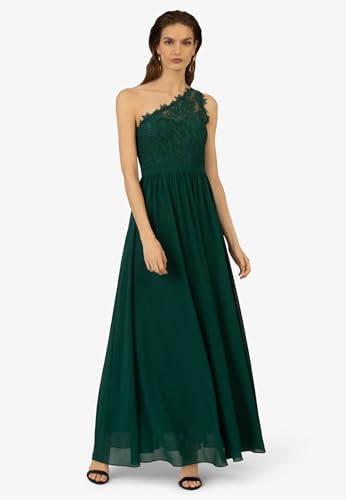 Robe de soirée en polyester de qualité supérieure Kraimod vert foncé 38 - 3