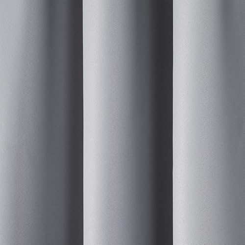 Rideaux occultants gris clair 168x183cm MRTREES pour isolation de cuisine