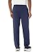 Hanes Men's EcoSmart Open Leg Pant with Pockets, Navy, S
