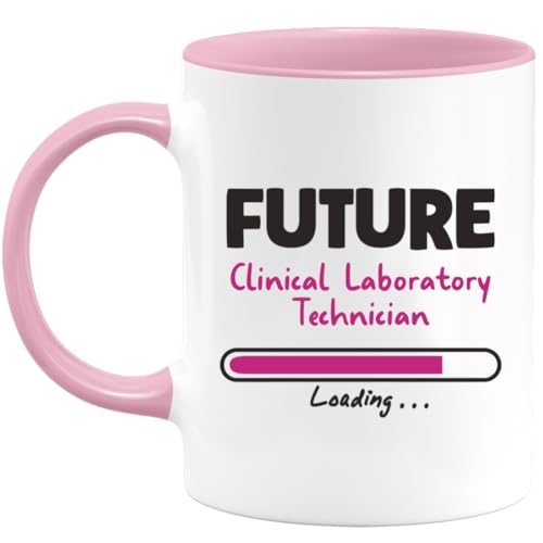 quotedazur - Mug Future Clinical Laboratory Technician - Gift Future Clinical Laboratory Technician - New Job - Promotion - Congratulations - Perfect Cup For Christmas Birthday Future Clinical Lab