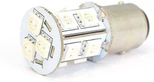 Amazon | 24V 2色発光 SMD LEDライト LEDバルブ オレンジ/ピンク