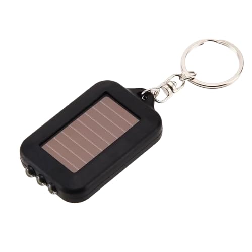 Torcia portachiavi LED con pannello solare