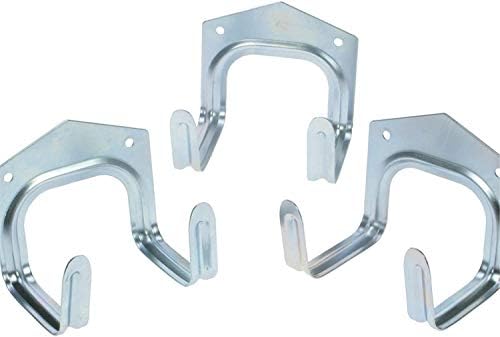 Tool Hooks Hanger Set 5 Pack Garage Shed Hanging Bucket Brackets Heavy Duty High Load Bearing Garden Storage Wall Hooks for Warehouse, Farm, Workbench, Tools Storage