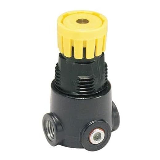 Miniature Air Pressure Regulator with Relief