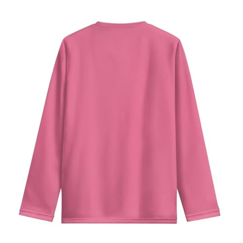 Long Sleeve Shirts for Toddler Girls Cute Crewneck T-Shirt for Kids Kindergarten2