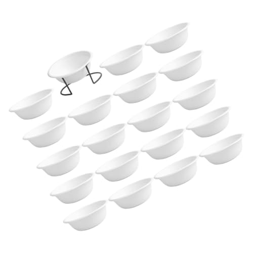 SUPVOX Travel Lightweight Compact Pet Food Bowls Disposable for Cats Dogs for Outdoor Feeding