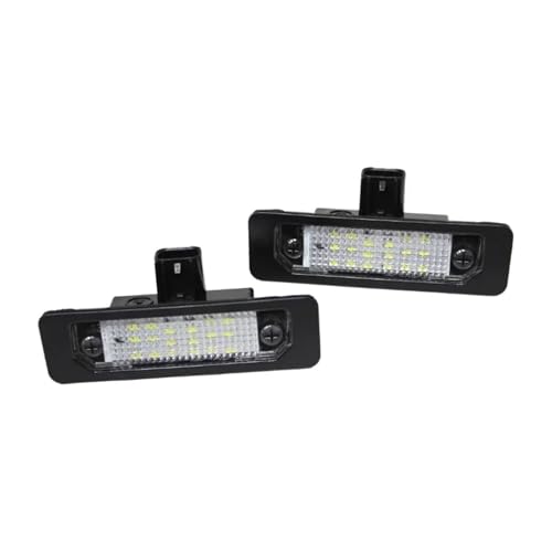 Luz de placa para Ford Fusion Taurus en rutas nocturnas 18 LED Canbus