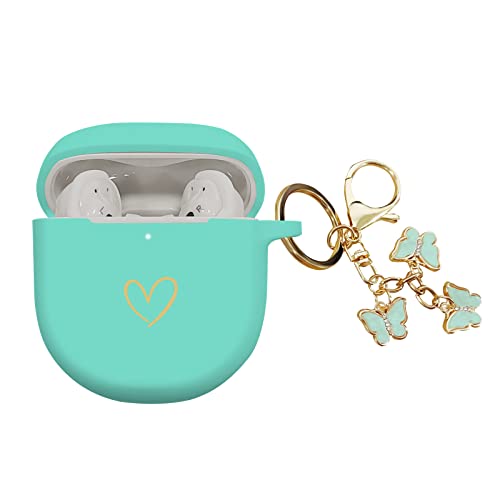 AIIEKZ Bose QuietComfort Earbuds II 2022ɑΉ \tgVRP[X S[hn[gp^[ Bose QC IIpP[X 킢̃L[`F[t ̎q fB[X (~gO[)