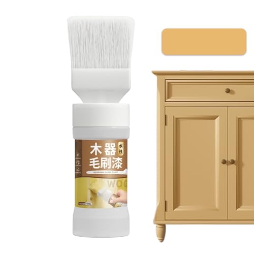 Pintura de reparación para muebles de madera,Suministros de renovación a base de agua de secado rápido - Pintura de reparación para arañazos en parquet de madera dura,para suelos, mesas, oficinas