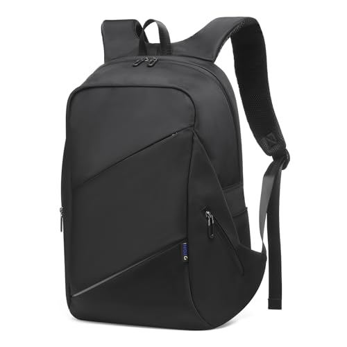 Travel Laptop Backpack, Anti-Theft Carry On Backpack Professional, TSA-Approved Water-Resistant Rucksack for Work Men Women Fits 16 Inch Notebook, Black