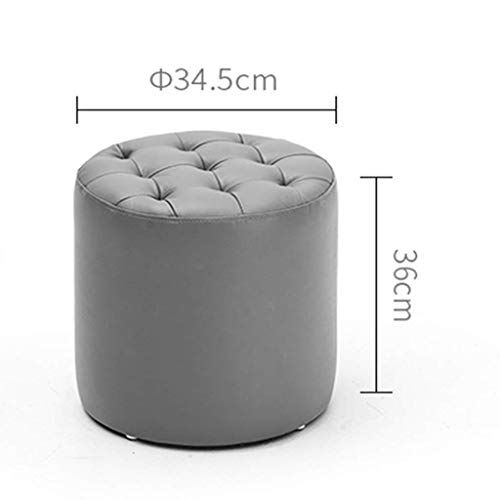Petit tabouret à chaussures rembourré pour ne plus lacer debout - 3