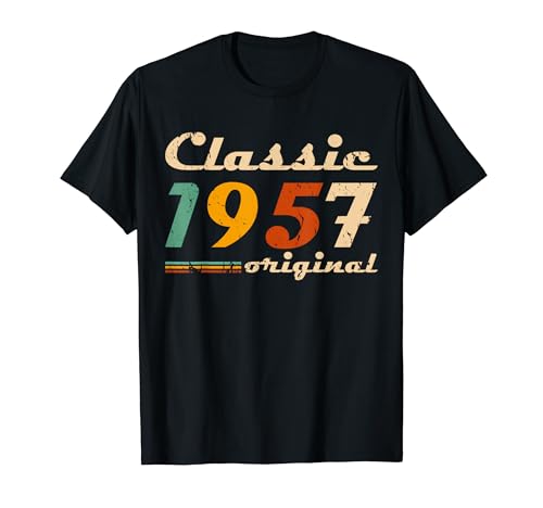 Classic 1957 Original Men Women Birth Of Birthday Vintage T�V���c