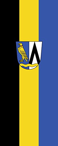 Drapeau Feldkirchen-Westerham de format portrait avec une surface de 3.5m²