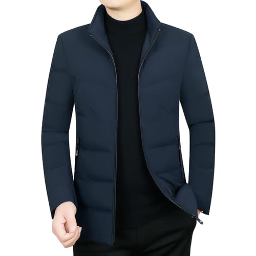 Chaqueta de plumón para hombre informal corta para la rutina diaria