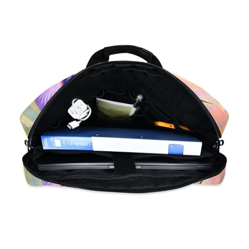 Funda para portátil ALAZA con diseño de flor, 13-15.6 pulg miniatura 6