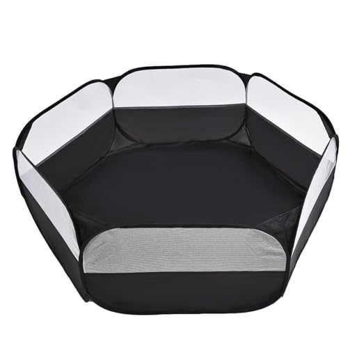 Enclos pour animaux de compagnie pliable 120x60cm en polyester - 4