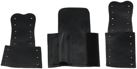 GEWA Leather Specialties Handschutz Posaune - Ledermanschetten - Set aus 3 Teilen mit Schnürverschluss - Passend für King 2B/3B/Yamaha 354