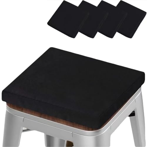 POMILER Bar Stool Cushions Set of 4, 12