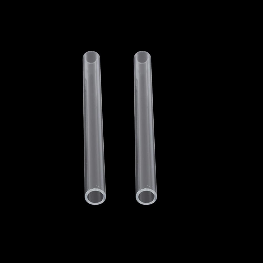PMMA Hollow Pipe 2pcs High Transparent Acrylic Tube Length 20cm 50cm for Fish Tank, Garden Irrigation Water Supply Pipe(18MM*20CM)
