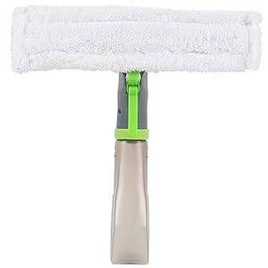 FAVOMOTO 1pc Sliding Washing with and Blades Living Spray Multipurpose Head Microfiber Shower Doors, Cleaner Glass Washer Squeegee Bathroom Tool for Bottle, Room Window Tool?- in- - Sprayer