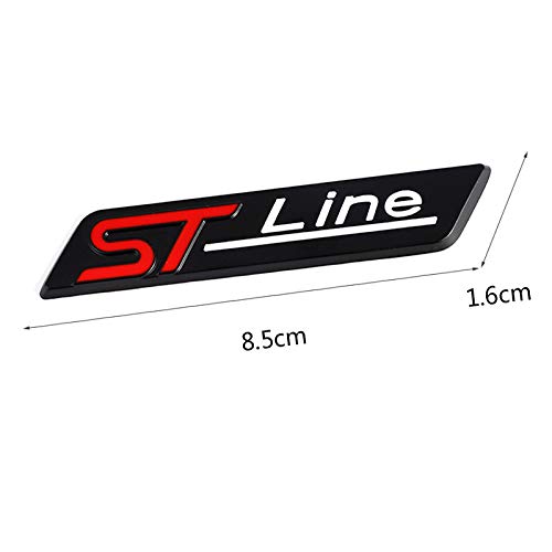 Autoadesivo 3D St Line Logo Emblem Sport Badge