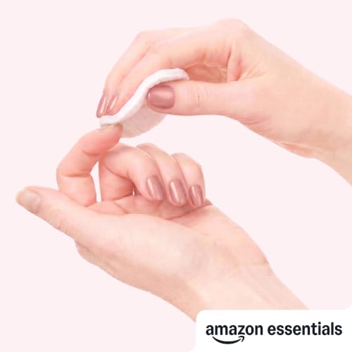 Image of Amazon Essentials Nail Polish Remover, Non-Acetone, With Coconut Oil, Formulated without Parabens or Phthalates, 6 Fl Oz