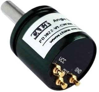 P3022 Miniature 0-5V 3.3V Analog SSI SPI Output Hall Effect Non-contact 90 180 360 Degrees Angle Sensor - (Color: 0.5-4.5V Output/Voltage: 5V/ Standard: 0-180 Degrees)