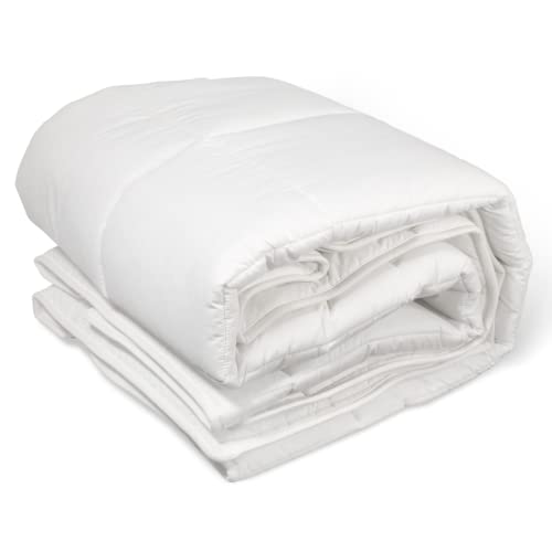 Tecnocolchón - Edredón Nórdico Natura | Cama de 135 cm (220x220 cm) | Relleno Nórdico de 380gr de Algodón Natural y Fibra Hueca Siliconada-Conjugada | Gran Transpiración Cover