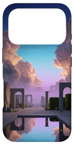 �V���[���ȃh���[���X�P�[�v �K�[�f�� ���~�i�� �X�y�[�X �v�[�����[�� �o�b�N���[�� �X�}�z�P�[�X iPhone 17 Pro �p