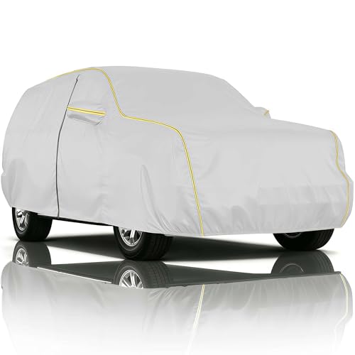 LinGKon Housse de Protection Voiture Extérieur pour Volkswagen Passat B9 Variant 丨Bache Voiture Complète pour l'hiver et l'été Imperméable à la...