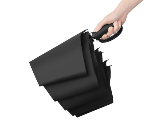 hiino kano 形状記憶 折りたたみ傘 3秒でたためる傘 ワンタッチ 自動開閉 おりたたみ メンズ 撥水速乾 男女兼用 カラビナ型 丈夫 耐久 台風豪雨対応