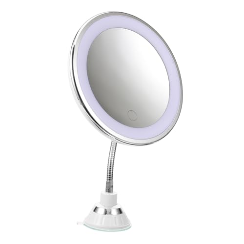 Espejo de maquillaje LED con luz MAGICLULU
