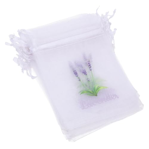 20 bolsas de organza para sachets de lavanda miniatura 1