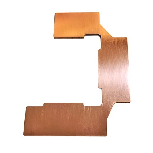 Kcjhagbd GPU VRAM Thermal Pad Copper Heatsink Miner Graphics Card Best Cooling Use with GPU Water Block 3060ti 3070ti Graphics Card Heatsink