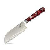 Lamson Fire Forged 5-Inch Kullenschliff Santoku Knife