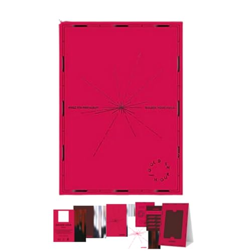 ATEEZ Golden Hour Part.2 11th Mini Album [Diary POCA Ver.] QR + 2 Photocard + Image Card + Sticker (IOMT)