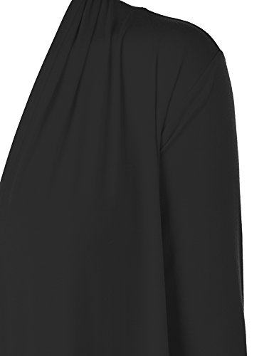 Image of Made By Johnny Women's Open Front Cardigan Lightweight Soft Drape Long Sleeve Cardigan for Work Travel Casual
