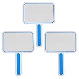 OSOLADY 3 pièces Tableau de Score Portable à Main Tableau Effaçable à Sec Ardoise Vell...