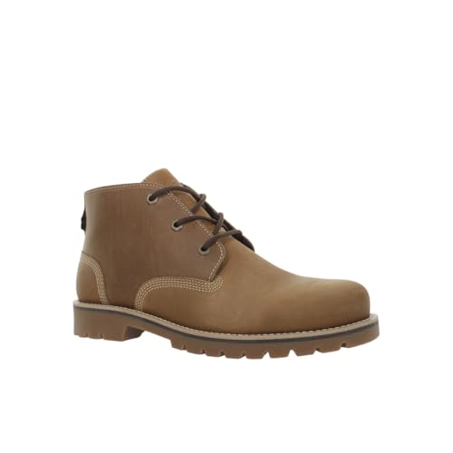 Lumberjack Landis botte Oxford pour homme en cuir marron élégant