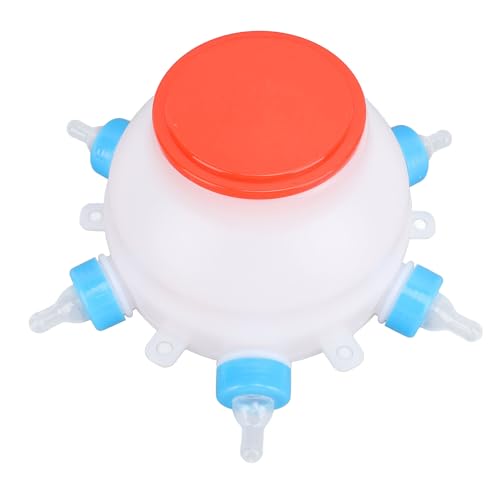 Alimentador Automático de Leche para Cerdos y Corderos, Cubo para Alimentación de Terneros, Cabras y Ovejas, Equipo de Enfermería para Animales, Cubo para Comedero de Cordero, 6
