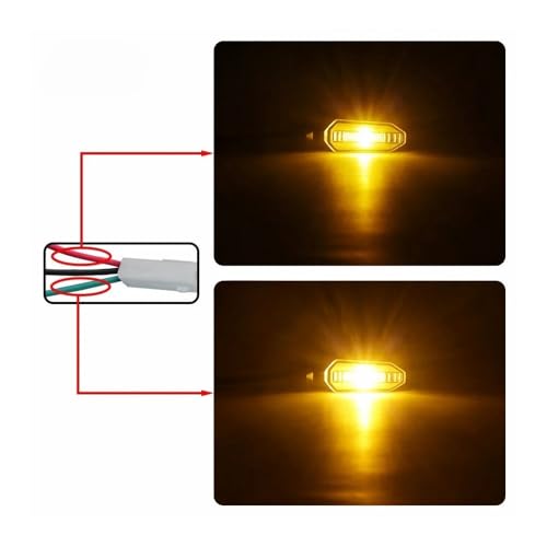 Clignotant Moto Accessoire Lampe de Signalisation CBR600RR NC700 CB650F - 6