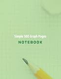  Simple 500 Graph Pages Notebook: Grid Paper Notebook, Quad Ruled, 500 Pages / For Math And Science Students, Designers, Engineers, Sketches Creating / Matte Finish Cover